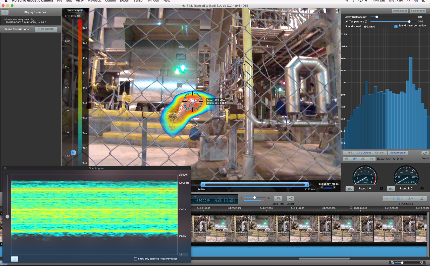 Imagen de camara de fallas